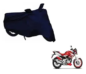 Auto Hub Waterproof Bike Body Cover Compatible with Hero CBZ Xtreme -(Fabric:-Polyester, Color:-NavyBlue)