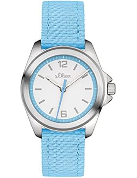 s.Oliver Unisex-Armbanduhr Analog Quarz Textil SO-3233-LQ