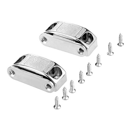 Dophee 4pcs Antique Style 55x47mm Decorative Box Latch Hasps For