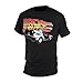 Produktbild Back To Future T-Shirt Zurück in die Zukunft Retro Logo in Größe XL
