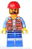 LEGO Movie Edition - Minifigur Vorarbeiter Frank (Frank the Foreman) aus Set 70807 entnommen - LEGO 