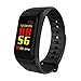 Produktbild K8U156 @FATO F1 Plus-Herzfrequenz-Blutdruck-Monitor Pedometer Smart Watch für iPhone X 8 / 8Plus Samsung S8 S7