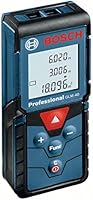 Bosch Professional GLM 40 Laser-Entfernungsmesser, 0,15 - 40 m Messbereich, 2x1,5 V LR03, AAA Batterien, Schutztasche, 0601072900