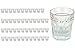 Produktbild Van Well 48er Set Spirituosen-Glas Lahnstein mit Eichstrich | 2 cl | Schnaps-Gläschen | Stamper | Shot Glas | hochwertiges Partyglas | glänzend | Gastro