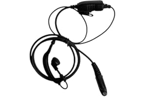 radtel Słuchawki z mikrofonem PTT RT-880 UV-98 Plus Two Way Radio, słuchawki z redukcją szumów do komunikacji Walkie Talkie, wygodna konstrukcja