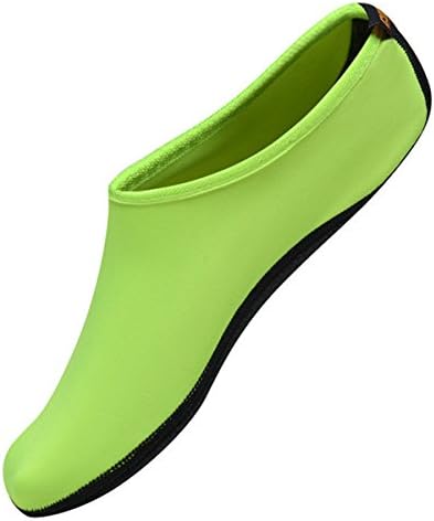 SHOPBIBLES Men Women Multi-Color Water Shoes Aqua Beach Socks Yoga Pool Swim Surf Anti-slip Shoes