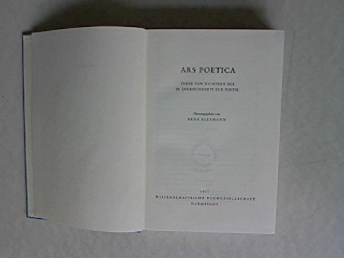 Ars poetica