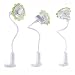 Produktbild Hand Fans, SuperSU Baby Mini Fan Clip Ventilator Wiederaufladbare Bedienbare Clip Fan USB Baby Trolley Kinderbett Kinderwagen Outdoor Travel Fans Mini Elektrische Lüfter Flexible Arm Fan (Grün)