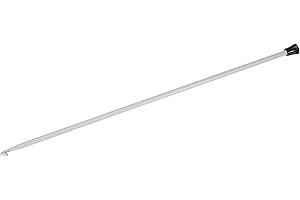 KnitPro - 30cm, 5.00mm Uncinetto Tunisino in Alluminio - 1 Pezzo