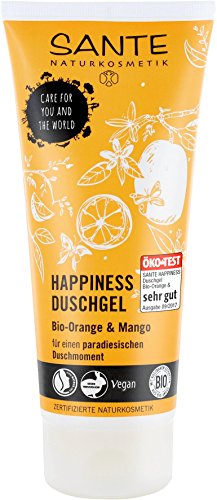 SANTE Naturkosmetik Happiness Duschgel, 2er Pack (2 x 200 g)