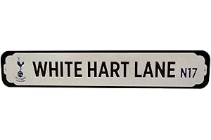 Tottenham Hotspur Football Club Tottenham Hotspur FC - DELUXE WHITE HART LANE N17 (One Size) (Black/Silver), Black/Silver, One Size, black silver', White, Navy and Black, 65cm x 12cm x 0.5cm