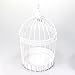 Produktbild N/A Deko Vogelkäfig groß rund Ø21,5cm x H38cm, Farbe:weiß