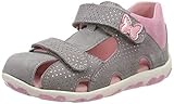 lauflern sandalen jungen elefanten Kühle Brise im Sommer...dieses Gefühl strahlt diese hübsche Lauflern-Sandale in einem tollen grau mit rosa aus. Vorne geschlossen, damit die Zehen geschützt sind beim Spielen und Toben