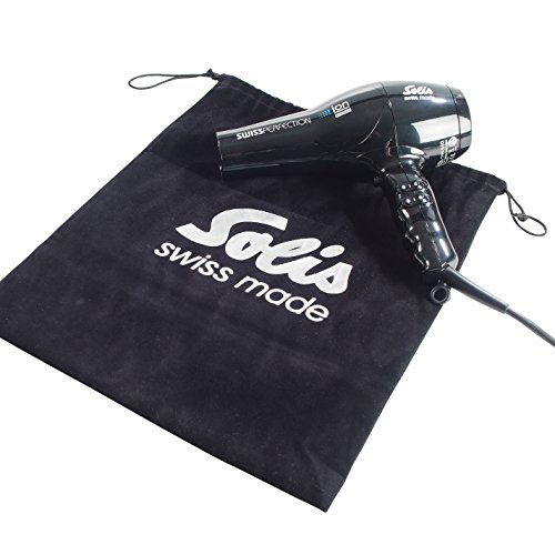 Solis Profi Haarföhn, 3 Temperatur- und Gebläsestufen, Kaltluft-Taste, AC-Motor, 2300 Watt, Ionen-Technologie, Swiss Perfection (Typ 440), Schwarz - 5