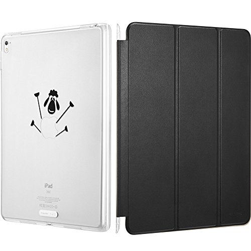 iPad Pro 9.7 Hülle, ESR® Auto aufwachen/Schlaf Funktion Ledertasche mit Durchschaubar Rückseite Abdeckung mit Muster Schutzhülle für iPad Pro 9.7 (Regenbogen) - 3