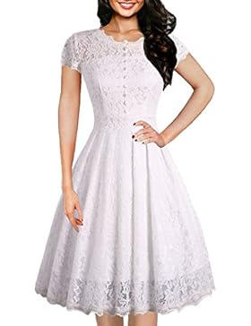 1950s Retro Vintage Rockabilly Kleid Cocktail Swing Party kleider