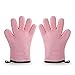 Produktbild ZJW Hochtemperaturbeständige Handschuhe für Mikrowellenherde, Dickes Silikonmaterial, gefüttert mit Isolierbaumwolle, fünf Finger Verbrühungsschutz