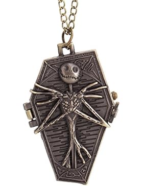 UNIQUEBELLA Taschenuhr Uhr Unisex Quarzuhr mit Kette Halskette Geschenk Gift