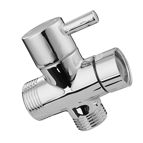 MagiDeal 3/4'' T-adapter 3 Wege Dusche Mischer Ventil Duschekopf Umsteller Umstellventil Umschalter Umschaltventil