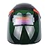 Produktbild Schweißmaske Automatische Dimmen Flip Abdeckung Schweißkappe Vollgesichts Kopf-Montiert Pc Maske Transparente Anti-UV Schweißbrille