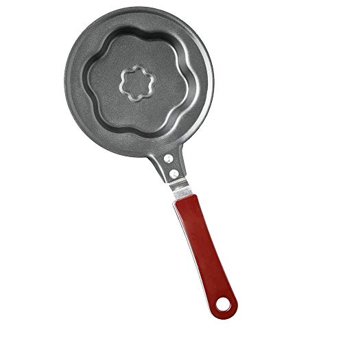 Weilov syeytx Poêle À Omelette Poêle À Frire Antiadhésive Cartoon Oeuf Pan Cuisine en Plein Air Poacheur Anti-Adhésif Moule Casseroles Pancake Fleur De Prunier