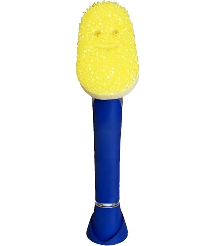 Éponges Poussière Réutilisables JJZGPP - Lot De 5 - Surface Striée - Rose Et Jaune - Nettoyage Multi-Surfaces
