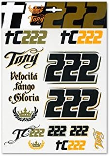 Tony Cairoli 222 Moto Cross Racing Sticker Set Large Official 2016