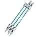 3 PCS DIY Silicone Dual Head Nail Art Carving Painting Design Gel Brush Pen Nail Art Salon Tool Set