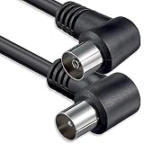 Utilizable con todos los receptores y televisores con conexión coaxial y conector F