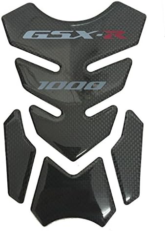 8.6" Real Carbon Fiber Fuel Tank Protector Pad For Suzuki GSXR Gixxer 1000