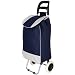 Folding Essential Shopping Trolley-Luggage-Bag-With-2Wheels (Only any 1 Pcs Trolley & Bag) (Color May be Very) BY Krishyam RS.1199.00