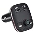 Produktbild Amuse-MIUMIU Ladegerät Bluetooth Kits für Drahtlose Kfz Freisprech Sender Musik MP3 Player Unterstützen Den TF-Karten/U Festplatten HD Spannungserkennung Bildschirm (Gold)