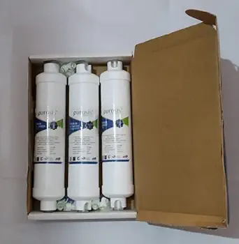 Purosis water filter candle kit/inline set