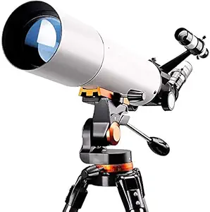 Whixori Professional Astronomical Telescope, 500x80mm HD Magnification Telescope + Adjustable Tripod + Star Finder for Astronomy Beginner, Adult, Kid