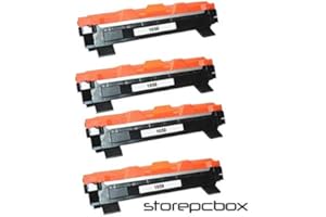 Storepcbox - SET 4 Toner TN1050 Compatibile con Brother DCP-1510, MFC-1810, HL-1110, HL-1112, DCP-1610W, DCP-1612W, HL-1210W, HL-1212W, MFC-1910, 1000 PAGINE Colore Nero TN 1050 MULTI-PACK 4 PEZZI