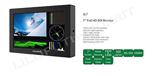 Preisvergleich Produktbild '7 16: 9 Monitor Profi 3 G-SDI Novita' 2016 Lilliput Q7