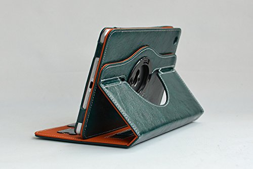inShang ipad Mini 4 Mini4 Hülle Business-Stil Cover für iPad Mini 4 Mini4 (2015) , PU Leder Schutzhülle Ständer Smart Cover mit Super Automatische Einschlaf-/Aufwach funktion, case 360 Grad rotierende Schutzhülle mit Standfunktion - 6