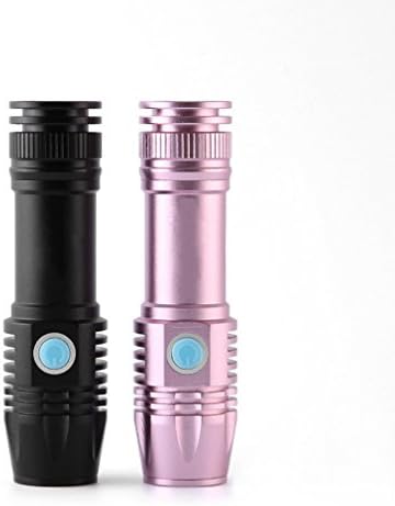 Starall LED UV Flashlight 365nm USB Charge Torch Light Ultra Violet Lamp for Marker Checker Jewelry Cosmetics Cash Detection