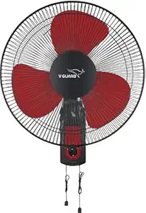 KAVITA ELECTRONICS-Esfera SW 400 mm Energy Saving 3 Blade Wall Fan (Red & Black, Pack of 1)