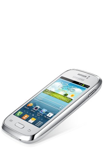 Samsung Galaxy Young S6310N Smartphone (8,1 cm (3,2 Zoll) Touchscreen, Cortex A5, 1GHz, 768MB RAM, 4GB interner Speicher, 3,2 Megapixel Kamera, Android 4.1) weiÃŸ