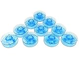 ZickZackNaehmaschine 10 bobines en Plastique Bleu pour Gritzner 1035, 1035 DFT, 1037 DFT Machine à Coudre