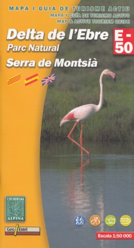 Download Delta de l'Ebre (PN Delta de l'Ebre) 1:50.000 carte et un guide pour la randonnée et le cyclisme (Espagne, Catalogne) Download Delta de l'Ebre (PN Delta de l'Ebre) 1:50.000 carte et un guide pour la randonnée et le cyclisme (Espagne, Catalogne)