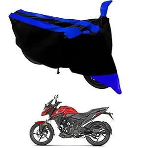Kandid Water Resistant Bike Cover Honda Xblade (Black & Blue)