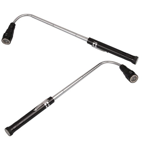 3 LED Taschenlampe Teleskop Magnet Flashlight Handlampe Taschenlampe