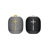 Ultimate Ears WONDERBOOM - Enceinte Bluetooth, Waterproof avec Connexion Double - Combo Noir et Gris