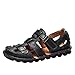 Produktbild ODRD Sandalen Shoes Lässige Sommer Herren Ledersandalen Wohnungen Strand Wandern Rutschfeste Unterseite Freizeitschuhe Schuhe Strandschuhe Freizeitschuhe Turnschuhe Hausschuhe