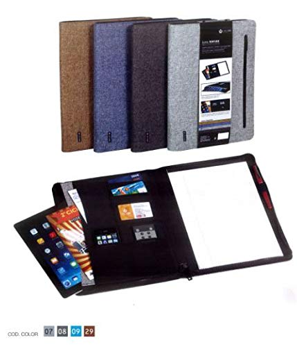 Carchivo 24210009 - Carpeta congreso, textil, A4, color azul