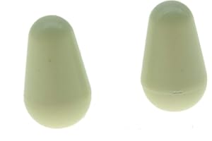 Kaish Lot de 2 voies en chêne Vert menthe/CRL Style 5 Way Strat Interrupteur à bouton capuchon pour USA Fender Stratocaster