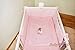 Quilt with Crib Bumper 2 Piece Bedding Set Embroidered Bear and Pillow - PINK