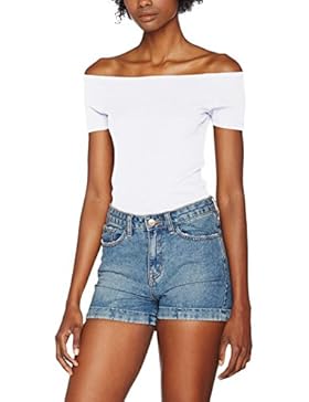 Urban Classics TB1500 Damen T-Shirt Ladies Off Shoulder Rib Tee